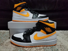 Load image into Gallery viewer, Nike Air Jordan 1 Mid (W) - "Laser Orange Black"