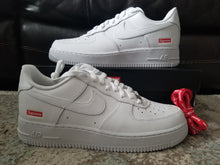 Load image into Gallery viewer, Nike Air Force 1 Low Supreme - "White"
